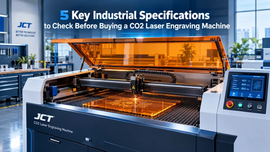 5 key specifications co2 laser engraving machine guide