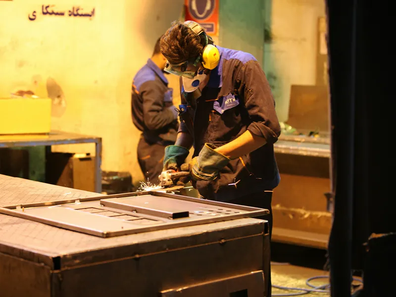 australian sheet metal laser welding case