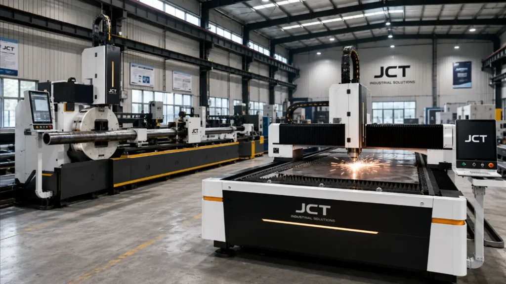 fiber laser cutting machines for sheet metal & tubes factory