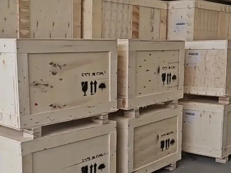 jct co2 engraving machine packing and shipping