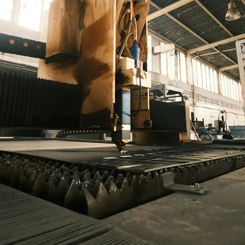 heavy machinery 12000w fiber laser cutting (1)