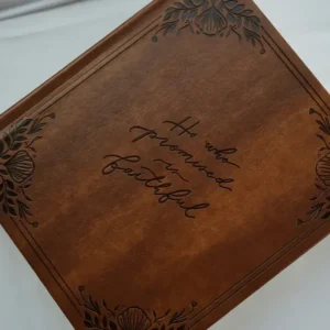 CO2 Laser Engraving Machine engraved leather notebooks faux leather laser cutter 6040z