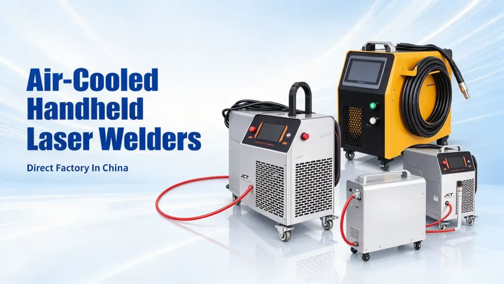jct air cooled handheld laser welder series overview