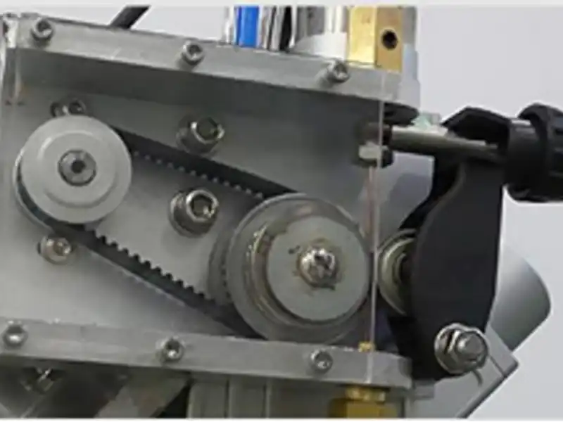 JCT automated robotic laser welding torch featuring anti-collision safety mechanism for instant emergency stop and reset.