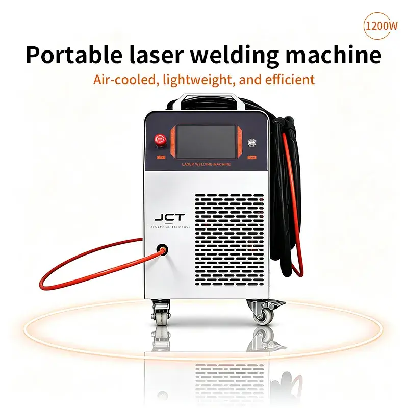 jct handheld laser welder doors