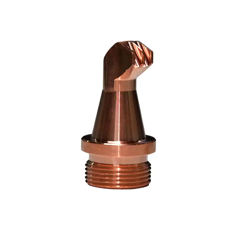DAS-12 internal corner double wire laser welding nozzle