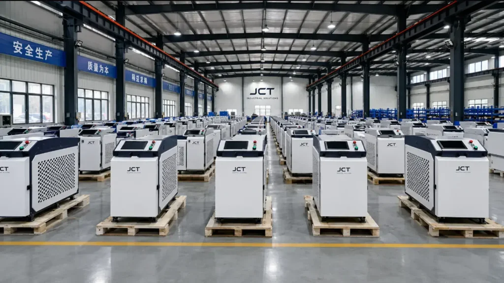 jct laser cleaning machine manufacturing facility
