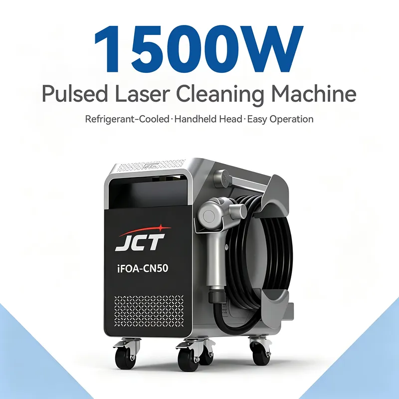 jct pulsed laser cleaning machine
