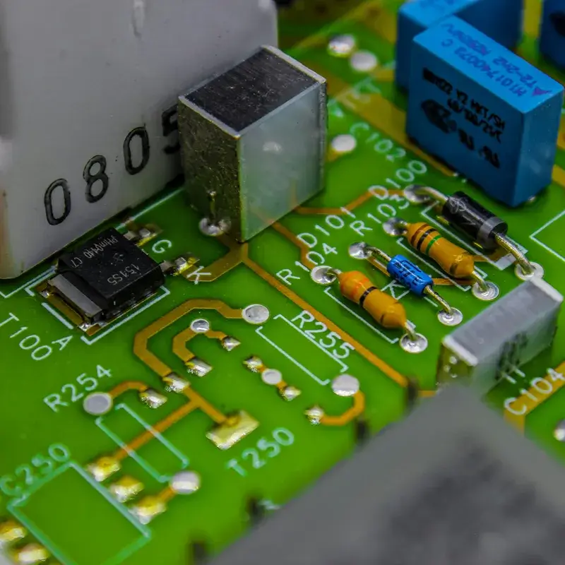 Thermal expansion and solder joint fatigue testing for PCBs and semiconductors.