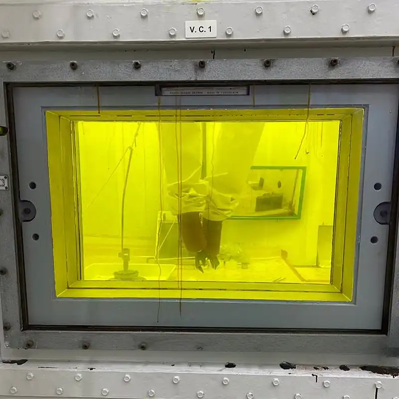 Remote Radio Unit (RRU) subjected to intense cyclic salt spray in a corrosion testing chamber