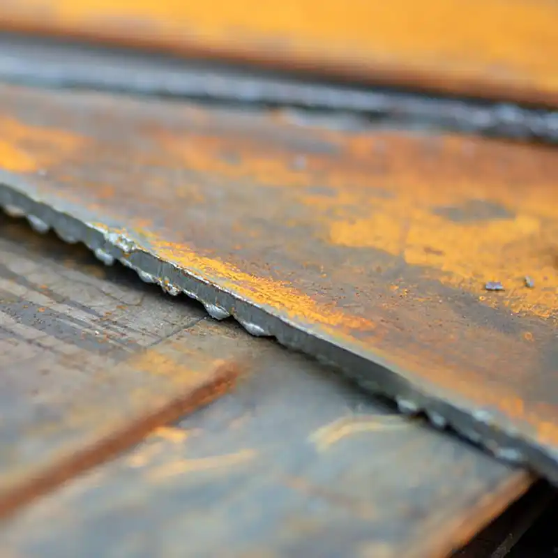 steel beam laser descaling