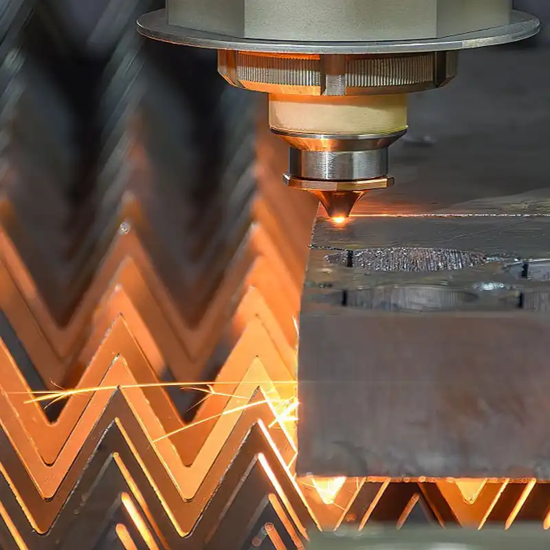Ultra-high power 30kW fiber laser cutting heavy 30mm steel plate for an excavator bucket