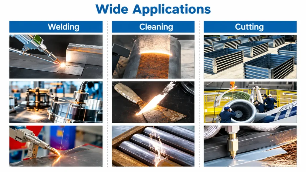 water cooled laserwelder application